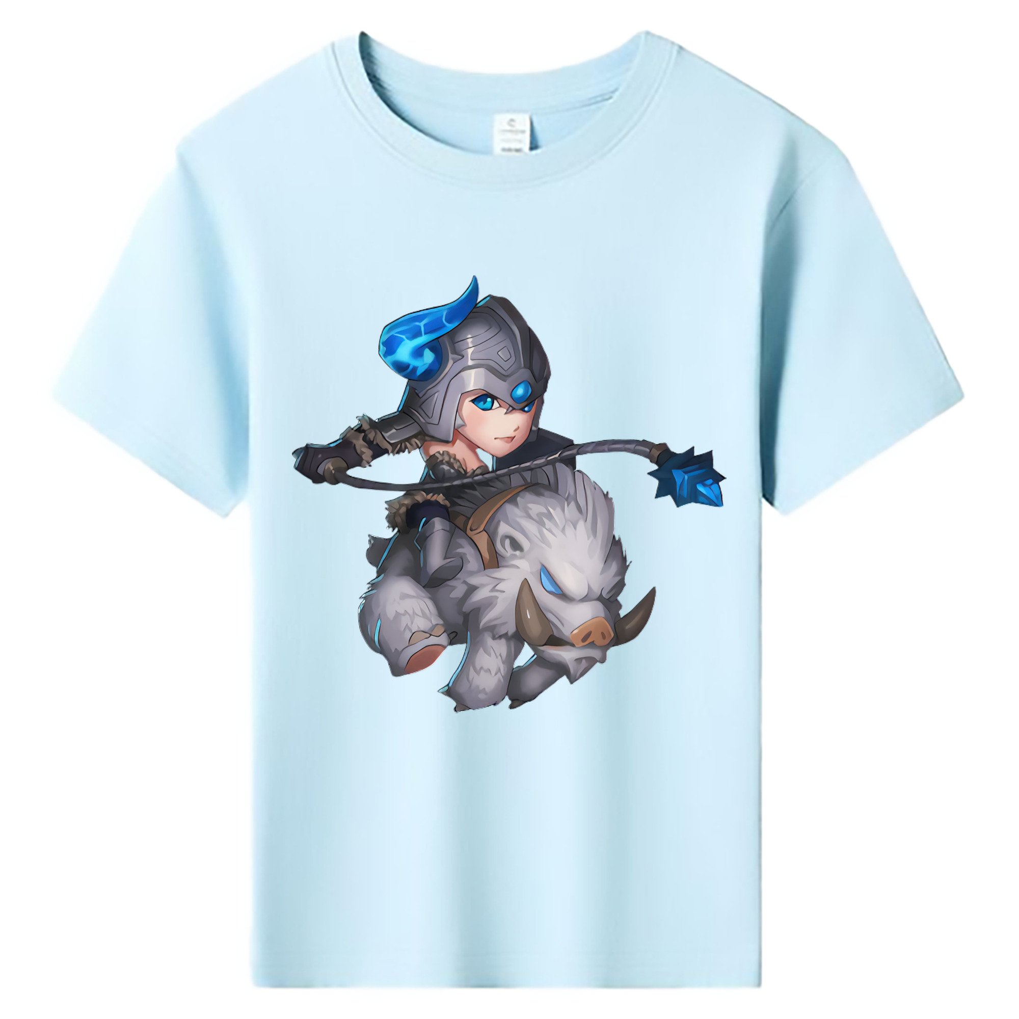 （画像用） リーグ・オブ・レジェンド League of Legends LOL 綿100％キッズTシャツ（フロントプリント）